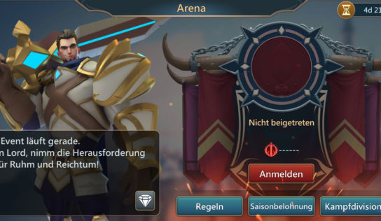 Arena Saison begonnen